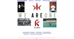 Desktop Screenshot of kavaliers-alumni.org